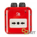 شستی اعلام حریق متعارفی بیرونی تله تک مدل SensoMAG MCP50 IP67