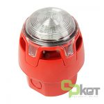 آژیر و فلاشر اعلام حریق متعارفی نوتیفایر سری AV Products مدل CWSS-RW-W5