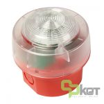 فلاشر اعلام حریق متعارفی نوتیفایر سری AV Products مدل CWST-RR-W5