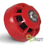 آژیر و فلاشر اعلام حریق آدرس پذیر سی تک سری Compact مدل BF451A/CX/SR