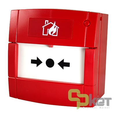 شستی اعلام حریق متعارفی سی تک مدل BF370R