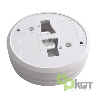 آژیر پایه‌ی دتکتور اعلام حریق متعارفی اسر سری EMA مدل DBS1224B4W-D