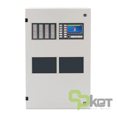 دارای نمایشگر 40 زون ZFPM/40/X مدل ZFP کنترل پنل اعلام حریق آدرس پذیر 8 لوپ سی تک