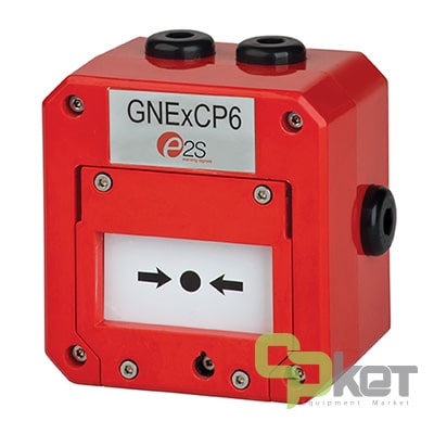 GNExCP6ABGDDNAN1A1RN24 مدل GNExCP6-BG سری E2S شستی اعلام حریق ضد انفجار