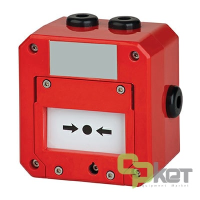 WP6BGDDLAN1A1RL مدل WP6-BG سری E2S شستی اعلام حریق متعارفی