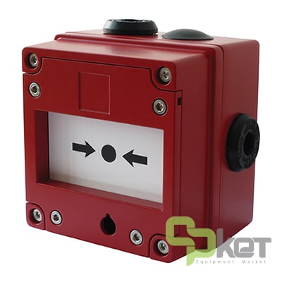 BExCP3ABGSSNAN1A1RN مدل BExCP3-BG سری E2S شستی اعلام حریق ضد انفجار