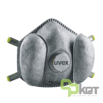 7330 مدل uvex Silv-Air e یووکس FFP3 ماسک سوپاپ دار
