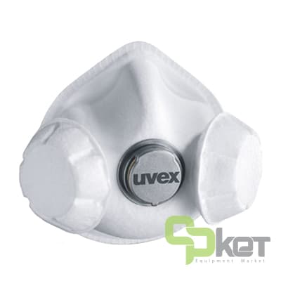 7333 مدل uvex Silv-Air e یووکس FFP3 ماسک سوپاپ دار
