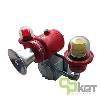 TYPICAL 6 مدل ETH/2 FLASH آژیر و فلاشر ضد انفجار کرومامک