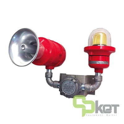 TYPICAL 1 مدل ETH/1 FLASH آژیر و فلاشر ضد انفجار کرومامک