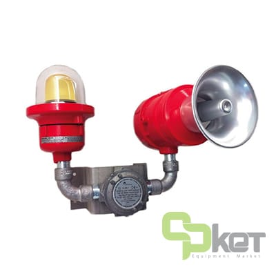 TYPICAL 2 مدل ETH/1 FLASH آژیر و فلاشر ضد انفجار کرومامک