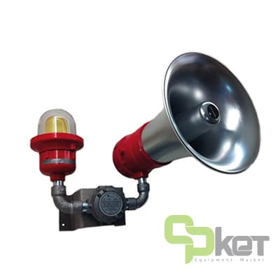 TYPICAL 3 مدل ETH/1 FLASH آژیر و فلاشر ضد انفجار کرومامک