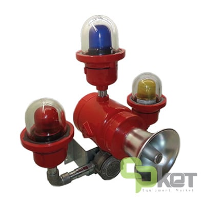 TYPICAL 6 مدل ETH/1 FLASH آژیر و فلاشر ضد انفجار کرومامک