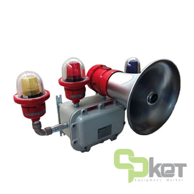 TYPICAL 2 مدل ETH/2 FLASH آژیر و فلاشر ضد انفجار کرومامک