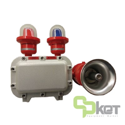 TYPICAL 3 مدل ETH/2 FLASH آژیر و فلاشر ضد انفجار کرومامک