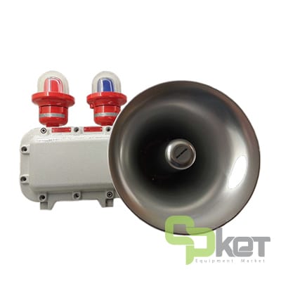 TYPICAL 4 مدل ETH/2 FLASH آژیر و فلاشر ضد انفجار کرومامک