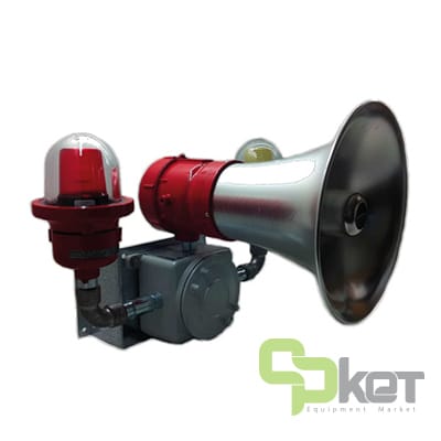 TYPICAL 5 مدل ETH/2 FLASH آژیر و فلاشر ضد انفجار کرومامک