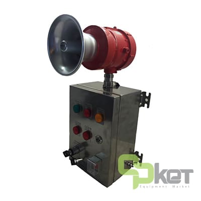 TYPICAL 4 مدل ETH/3 FLASH آژیر و فلاشر ضد انفجار کرومامک