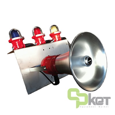 TYPICAL 5 مدل ETH/3 FLASH آژیر و فلاشر ضد انفجار کرومامک