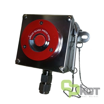 UCS-111S مدل UCS…S شستی اعلام حریق ضد انفجار کروماک