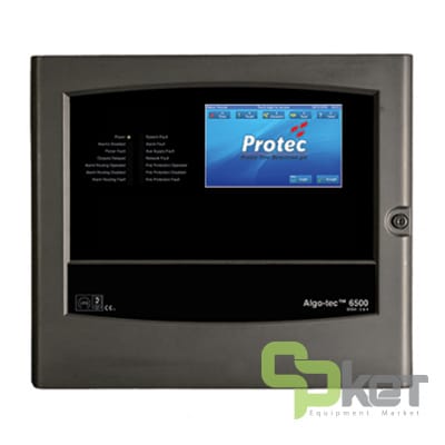 Algo-TecTM 6500 کنترل پنل اعلام حریق آدرس پذیر 2 لوپ پروتک