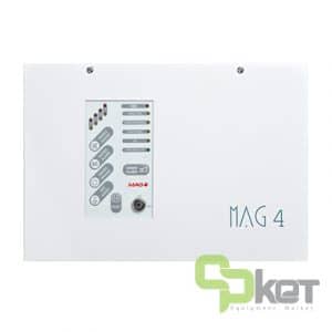 MAG4 کنترل پنل اعلام حریق متعارفی 4 زون تله تک مدل