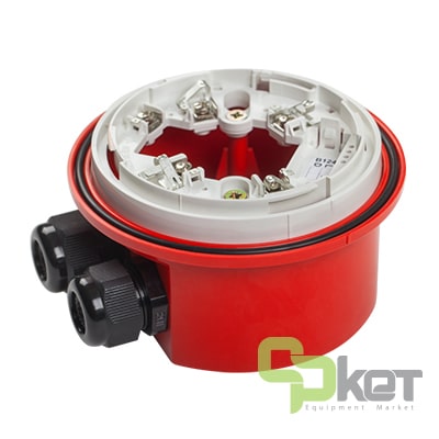 پایه ضد آب آژیر و فلاشر آدرس پذیر تله تک مدل SensoIRIS WSB IP65