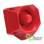 AS/SB/24/120/R/AL مدل Asserta آژیر و فلاشر اعلام حریق متعارفی فولئون